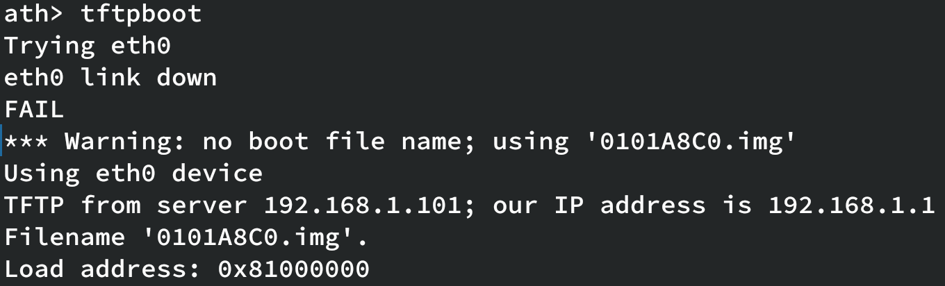 tftpboot